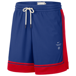 Men's - Nike Pistons Dri-FIT 6" Pro Shorts - Blue/Red