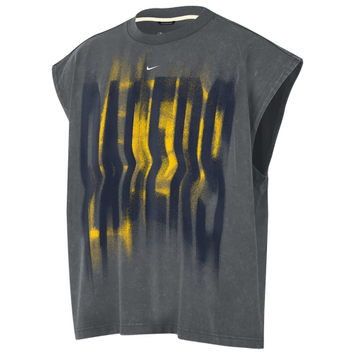 Nike Mens Pacers Dri-FIT Icon Top - Gray/White Size M