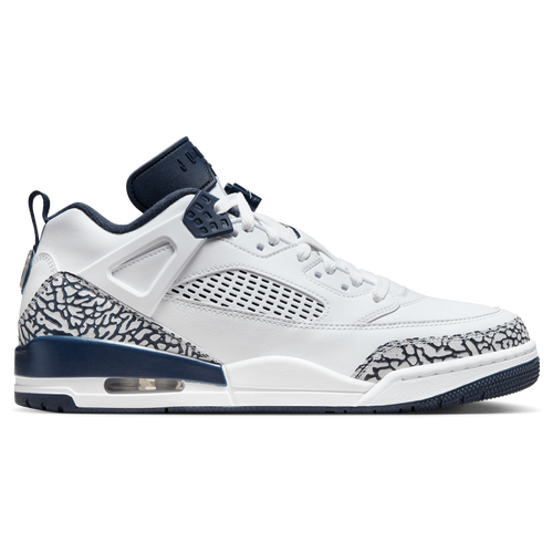 

Jordan Mens Jordan Spizike Low - Mens Basketball Shoes White/Navy Size 10.0