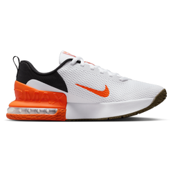 Men's - Nike Air Max Alpha Trainer 6 - White/Safety Orange/Black