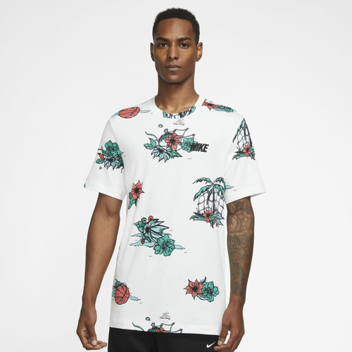 

Nike Mens Nike Fran AOP T-Shirt - Mens White Size M