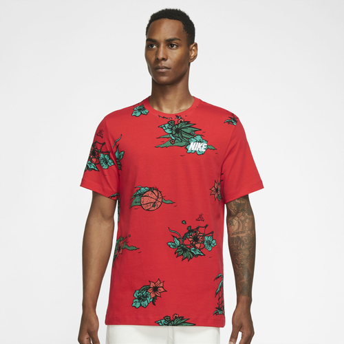 

Nike Mens Nike Fran AOP T-Shirt - Mens Univ Red Size XXL