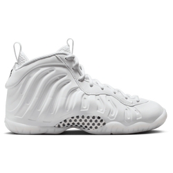 Boys' Grade School - Nike Little Posite One - White/White