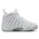 Nike Little Posite One - Boys' Preschool White/White