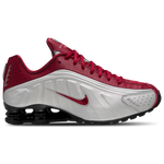 Metallic Silver/Team Crimson/Black