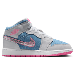 Jordan Air Jordan 1 Mid SE - Girls' Preschool | Kids Foot Locker