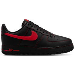 Men's - Nike Air Force 1 '07 LV8 - Black/University Red