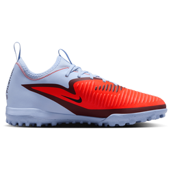 Boys' Grade School - Nike JR Phantom 6 Low Acad TF - Royal Tint/Brt Crimson/Black