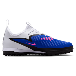 Boys' Grade School - Nike JR Phantom 6 Low Acad TF - Racer Blue/Pink Blast/White