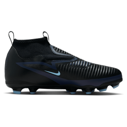 Boys' Grade School - Nike Phantom 6 High Academy FG/MG - Black/Black