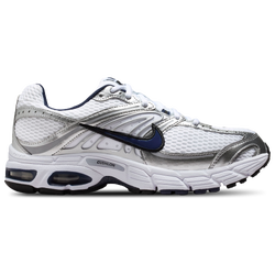 Women's - Nike Air Max Moto 2K - Metallic Silver/White/Midnight Navy