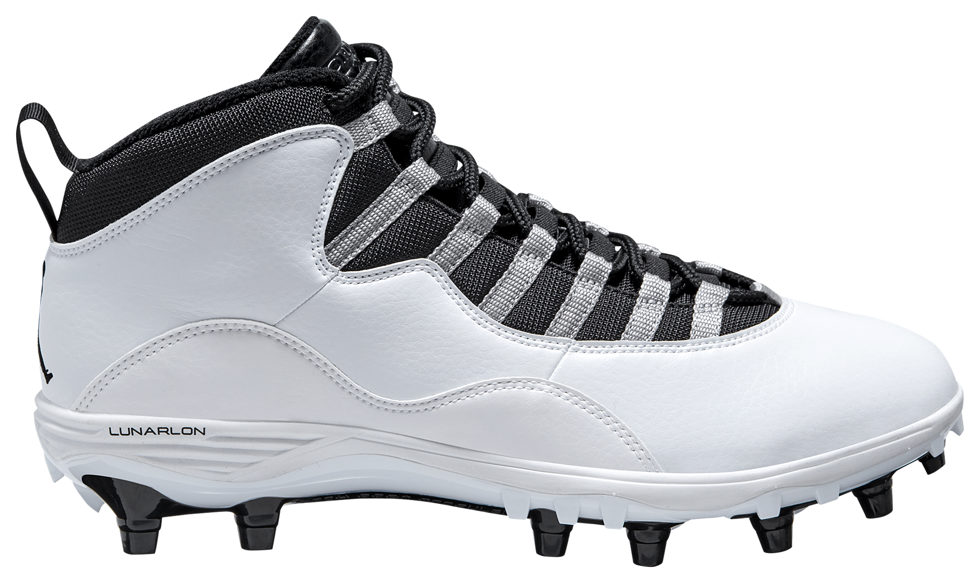 all white jordan cleats