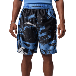 Men's - Jordan Brooklyn Cat Scratch Shorts LA2W - University Blue/Black