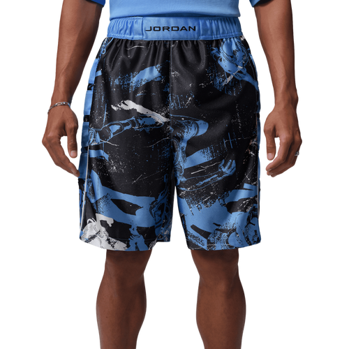 MENS - Jordan Brooklyn Cat Scratch Shorts LA2W - University Blue/Black