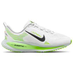 Boys' Grade School - Nike Vomero 18 - White/Black/Volt