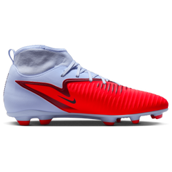 Men's - Nike Phantom 6 High Club FG/MG - Royal Tint/Brt Crimson