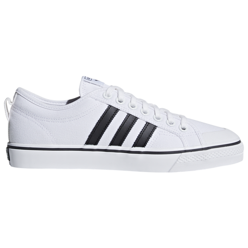 

adidas Originals Mens adidas Originals Nizza - Mens Shoes Black/White Size 08.5