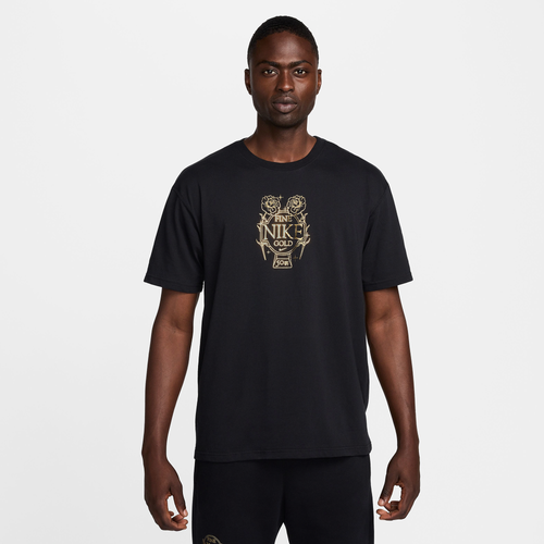 MENS - Nike NSW Max 90 FTL 50th Anniversary T-Shirt - Gold/Black