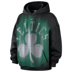 Men's - Nike Boston Celtics Basketball Icon Hoodie - Black/White