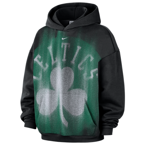  - Nike Boston Celtics Basketball Icon Hoodie - Black/White