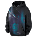 Nike Hornets Basketball Icon Hoodie - Nike White/Black