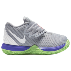 Boys' Infant - Nike Kyrie 5 - Grey/White/Lime