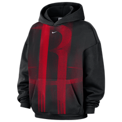 Men's - Nike Rockets Basketball Icon Hoodie - Black/White