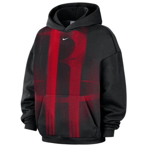  - Nike Rockets Basketball Icon Hoodie - Black/White