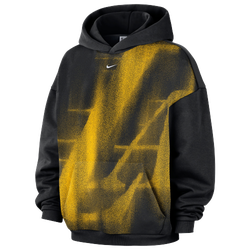 Men's - Nike Lakers Basketball Icon Hoodie - Black/White