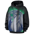 Nike Timberwolves Basketball Icon Hoodie - Nike Black/White