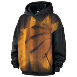 Men's - Nike Suns Basketball Icon Hoodie - Black/White