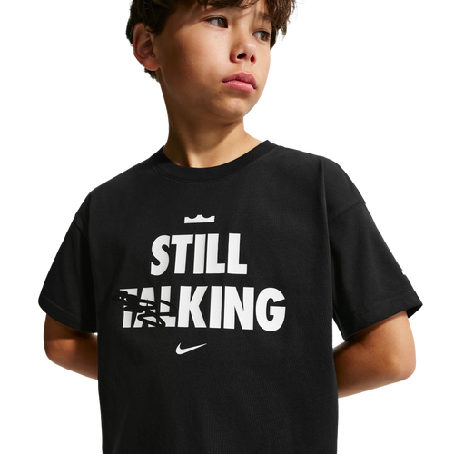 BOYS - Nike Lebron M90 T-Shirt - Black/Multi