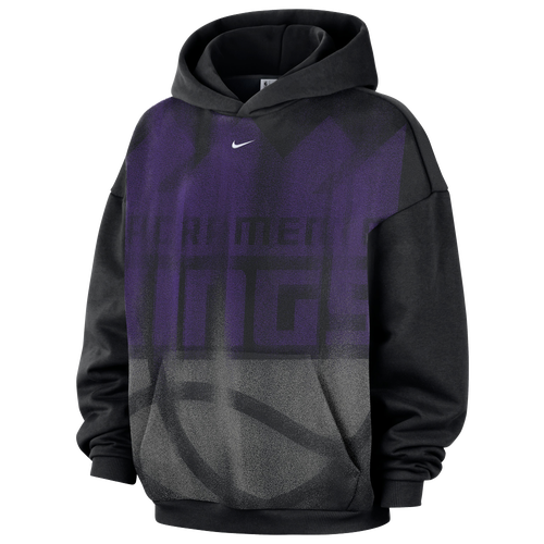  - Nike Kings Basketball Icon Hoodie - Black/White