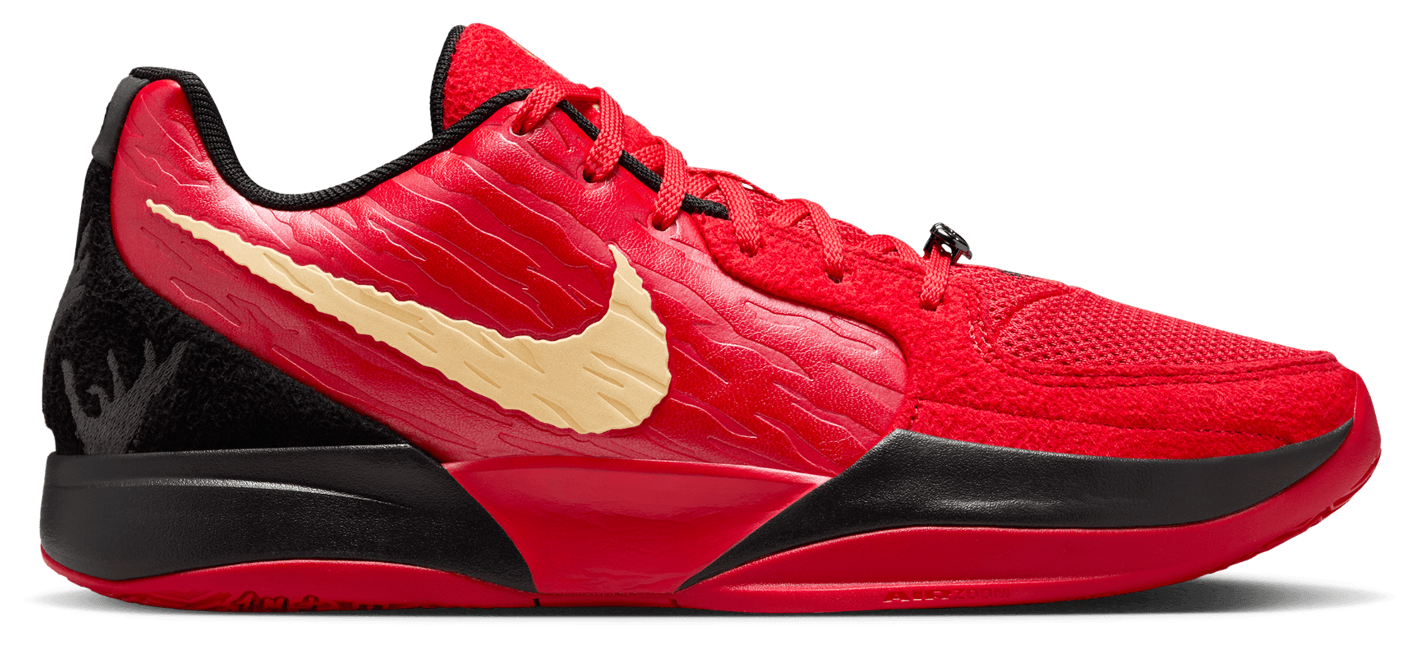 Red and gold nike shoes online