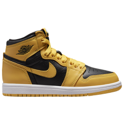 Boys' Preschool - Jordan Retro 1 High OG - Pollen/White/Black