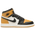 Jordan Retro 1 High OG - Boys' Preschool Yellow/Black/White