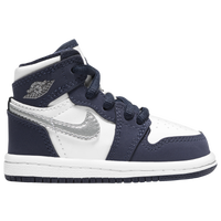White/Metallic Silver/Midnight Navy