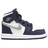 White/Metallic Silver/Midnight Navy