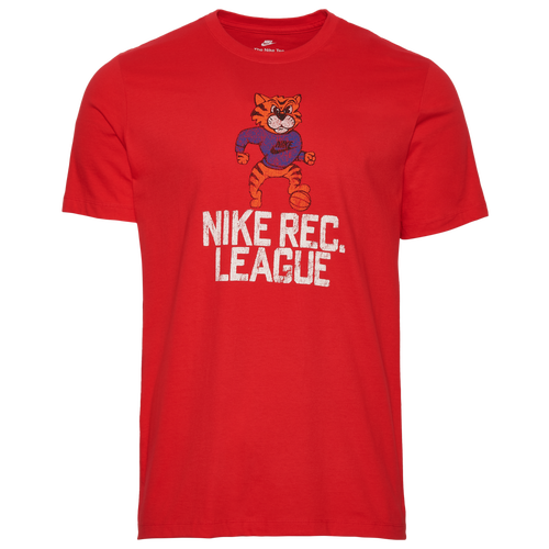 

Nike Mens Nike Rec League T-Shirt - Mens University Red Size S