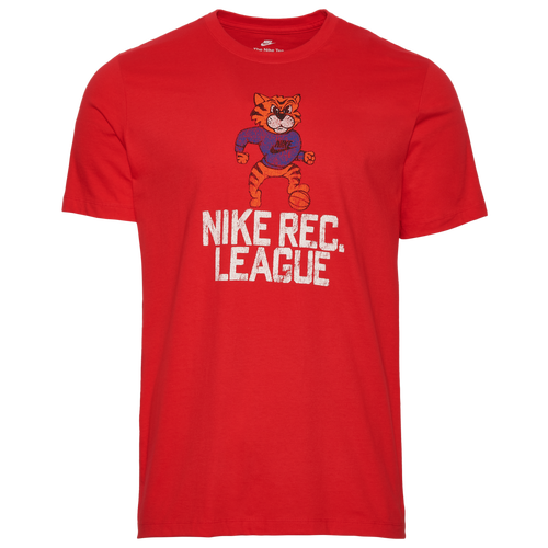 

Nike Mens Nike Rec League T-Shirt - Mens University Red Size L