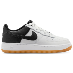 Boys' Grade School - Nike Air Force 1 LV8 5 - Summit White/Black/Grey