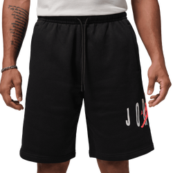 Men's - Jordan Brooklyn Stretch Fleece Short - Infrared/Black