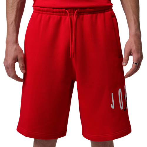 MENS - Jordan Essentials Cat Scratch Shorts - Black/Fire Red