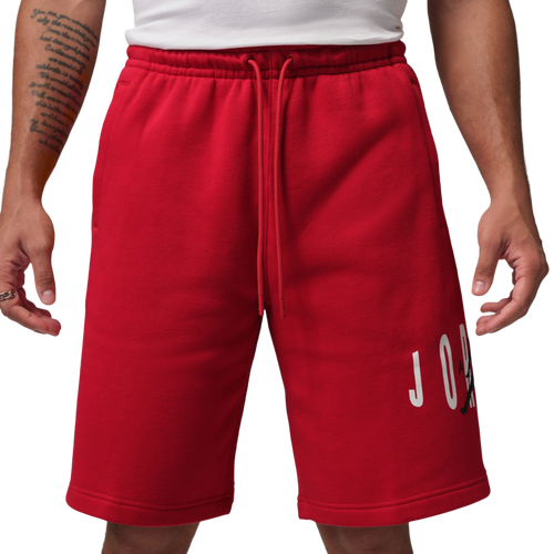 MENS - Jordan Brooklyn Stretch Fleece Short - Gym Red/Black