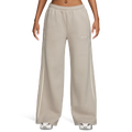 Nike Studio Fleece Scallop Wide Leg Pants - Nike White