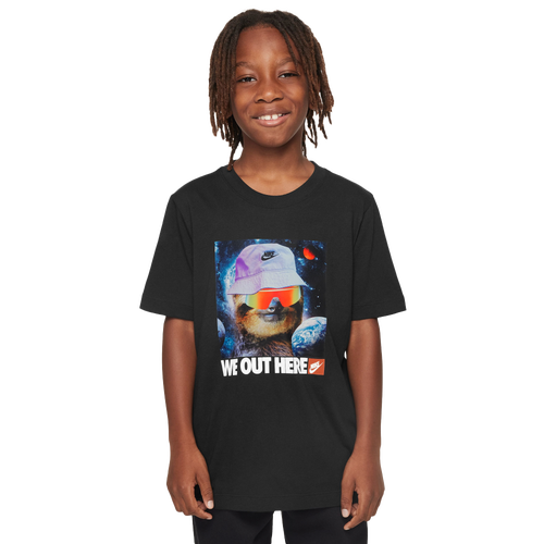 BOYS - Nike TD Sloth T-Shirt - White/Black