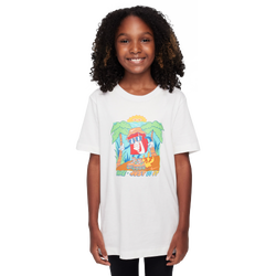 Boys' Grade School - Nike Boxy 3 T-Shirt - White/Red