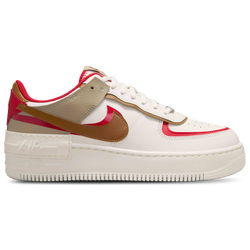 Women's - Nike Air Force 1 Shadow - Phantom/Fire Red/British Tan