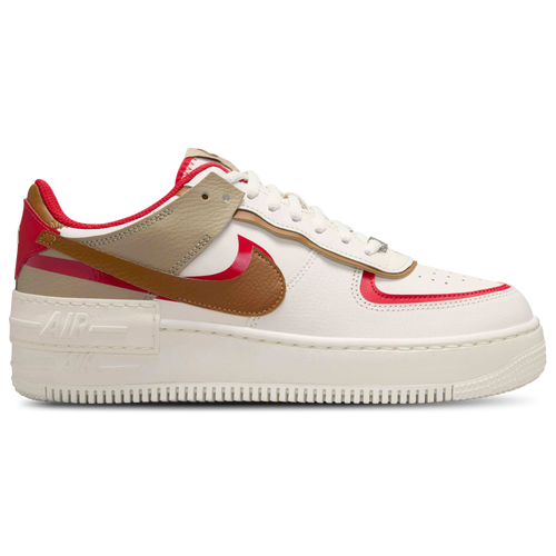 Nike Air Force 1 Shadow - Nike Phantom/Fire Red British Tan