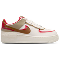 Nike Air Force 1 Shadow - Nike Phantom/Fire Red British Tan